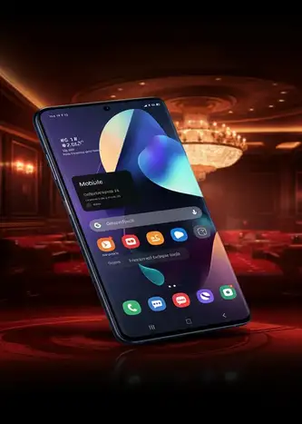 Schermweergave van de Trueluck Casino app op een smartphone met populaire slots zoals Book of Dead en Sweet Bonanza, perfect geoptimaliseerd voor mobiel spelen.
